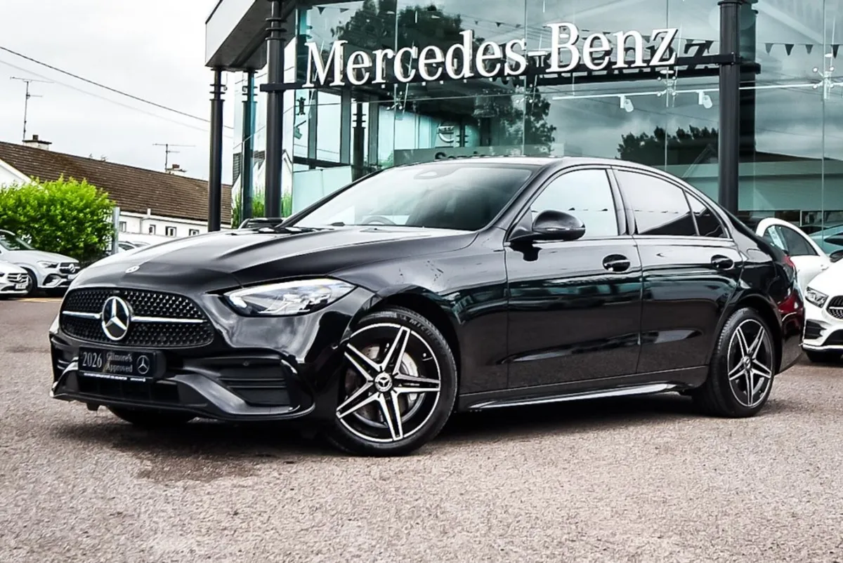 Mercedes-Benz C-Class 300de AMG 328bhp Plug In Nig - Image 1