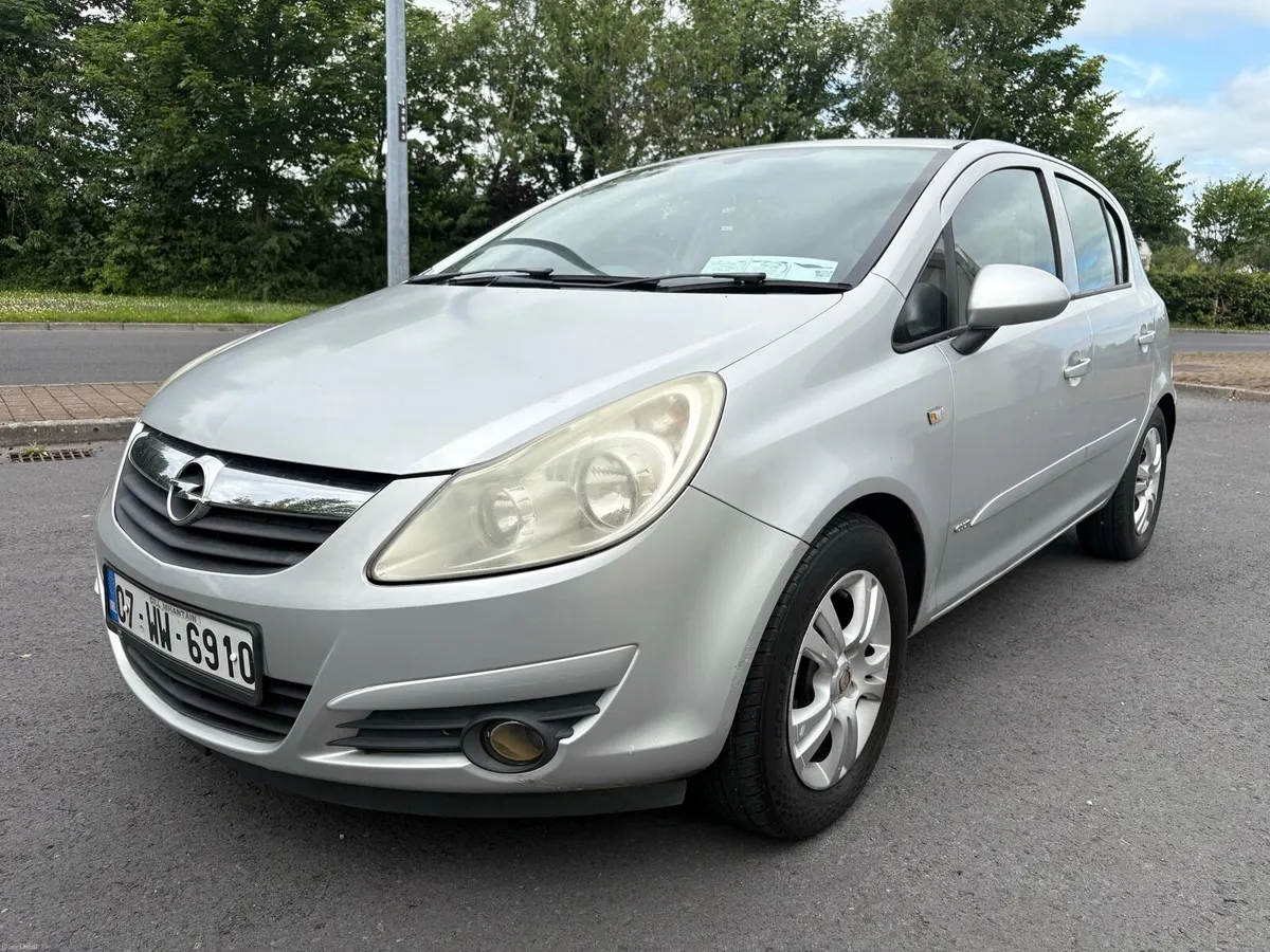 2007 Opel Corsa 1.2 Petrol NCT 01/27 - Image 1