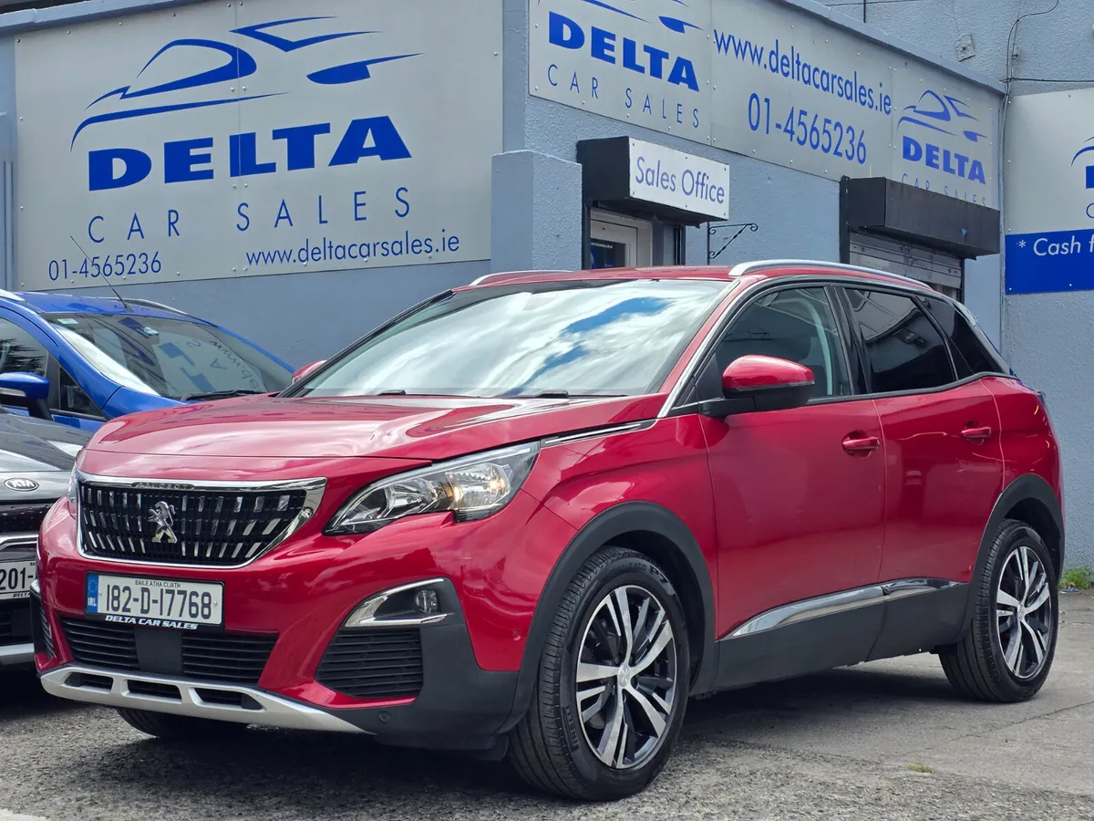 2018 PEUGEOT 3008 ALLURE 1.2 AUTO NCT 07/26 - Image 1