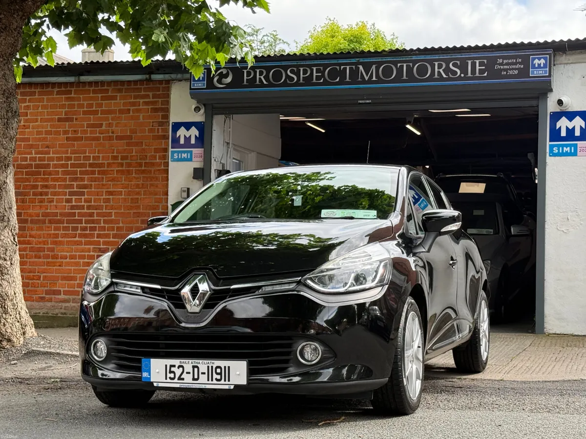 2015 Renault Clio, 1.2, 71kms, New Nct & Belt, - Image 1