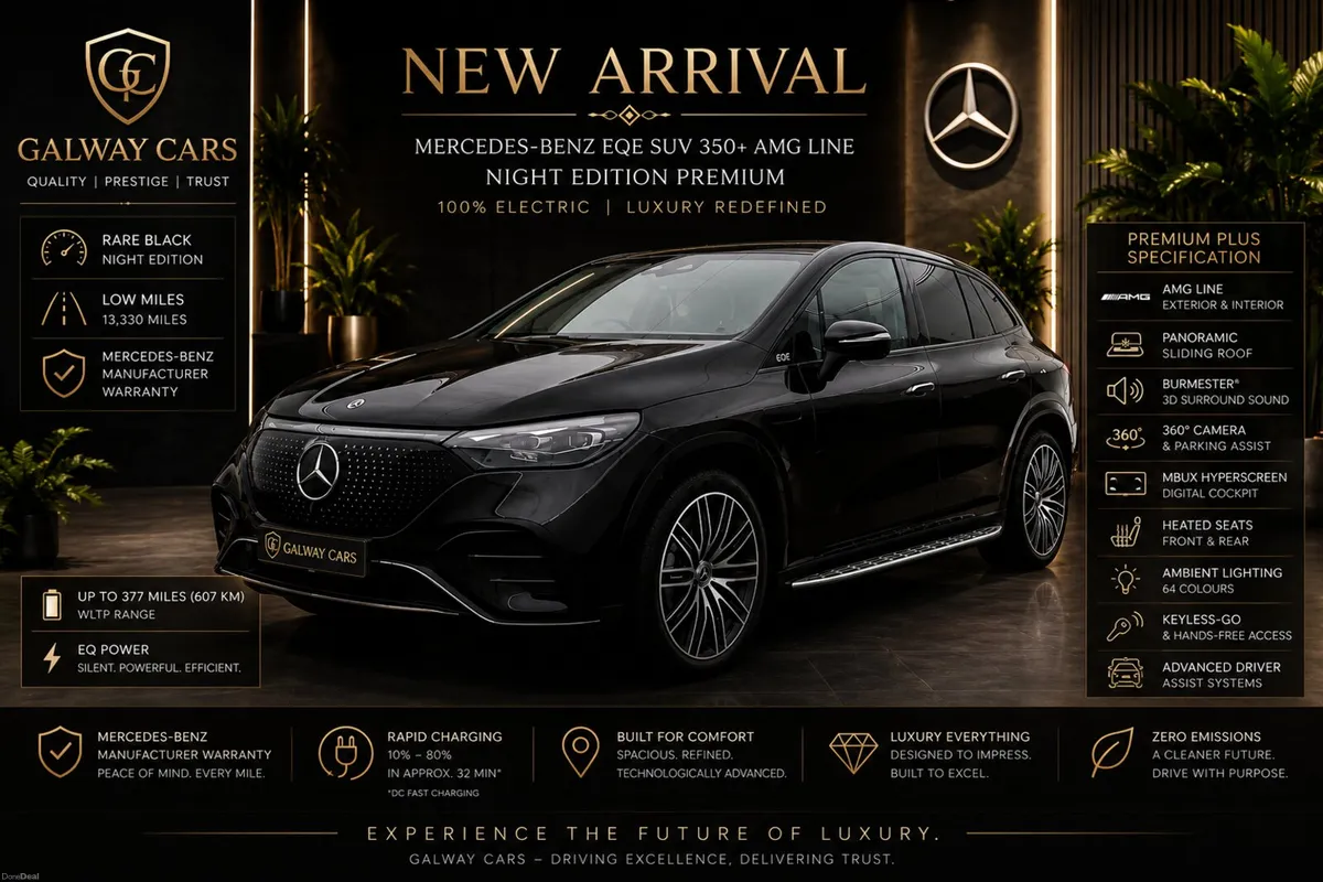 🇮🇪AMG PREMIUM PLUS 350 EQE SUV NIGHT ED (rare) - Image 1