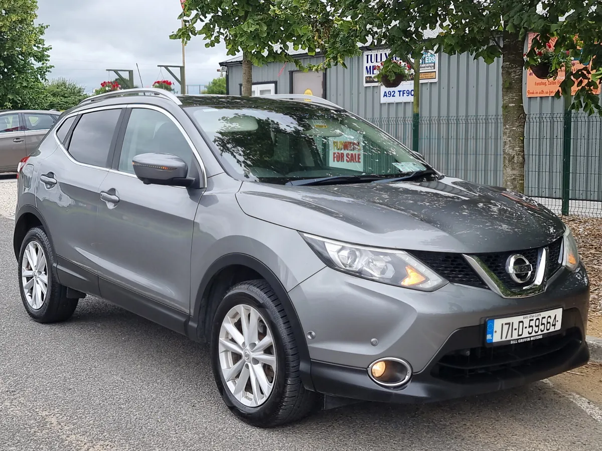 €6900 Nissan Qashqai 2017 new nct  . Diesel  €6555 - Image 3