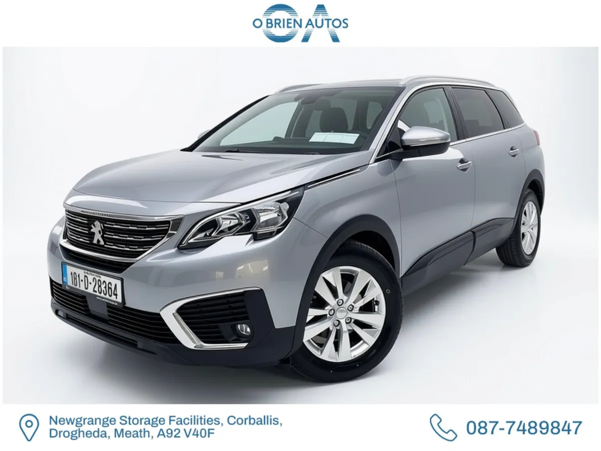 Peugeot 5008 ACTIVE 1.6 BLUE HDI 120 *RETAIL PRICE - Image 1