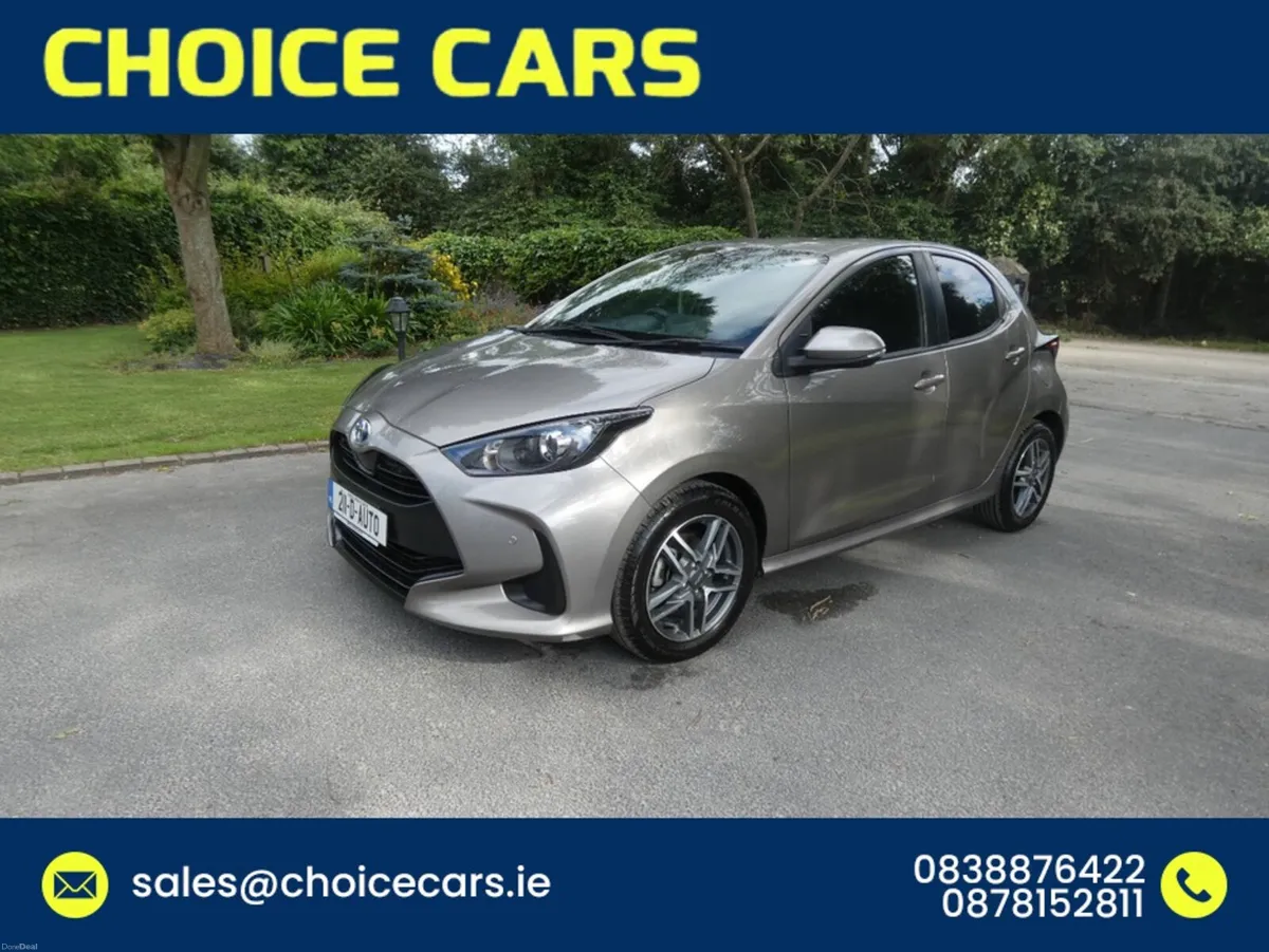 Toyota Yaris 1.5 AUTO HYBRID NEW ALLOY WHEELS - Image 2