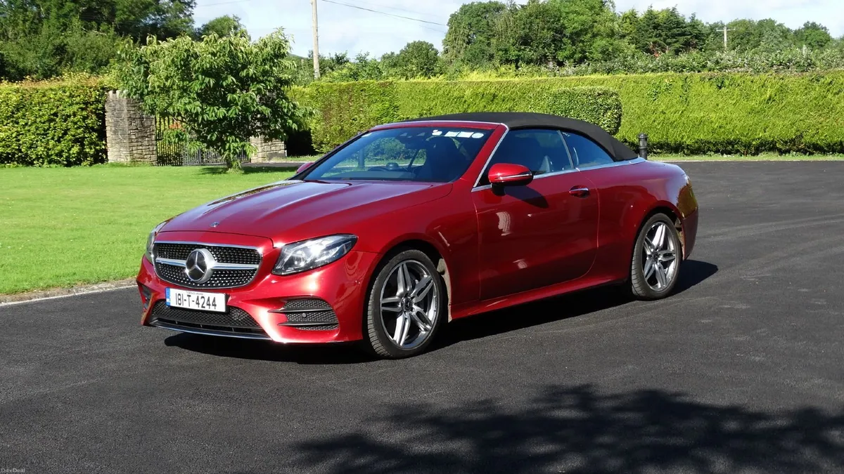 2018 Mercedes E350d 4MATIC Convertible - Image 1