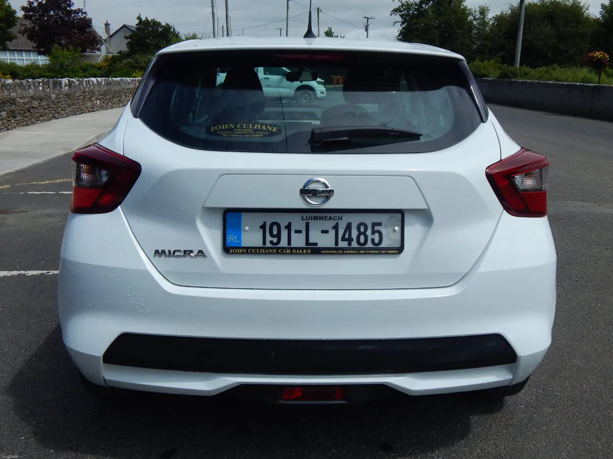 2019 Nissan Micra 1.0 NCT 01/27 low kms - Image 6