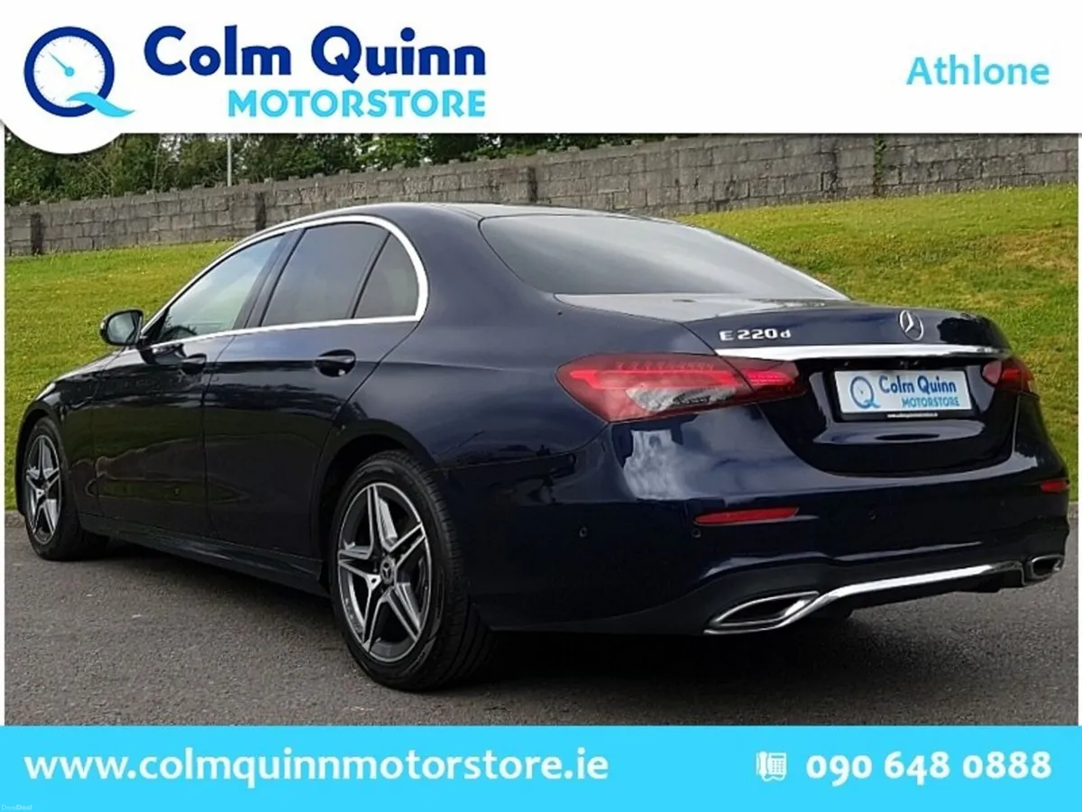 Mercedes-Benz E-Class E220D AMG-Exterior - Reverse - Image 4