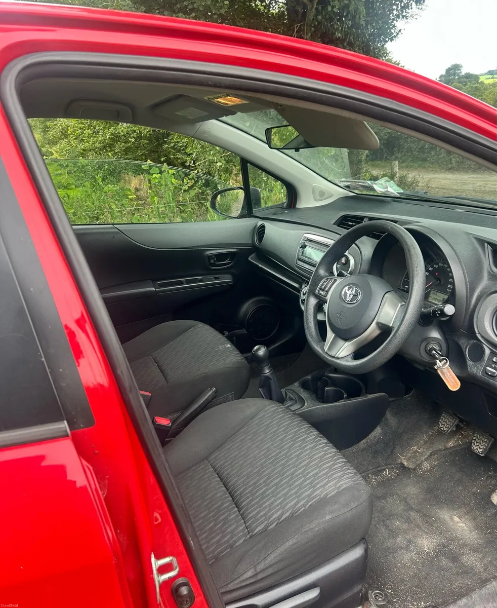 2012 Toyota Yaris 1.0 Petrol - Red - NCT 02-2027 - Image 6