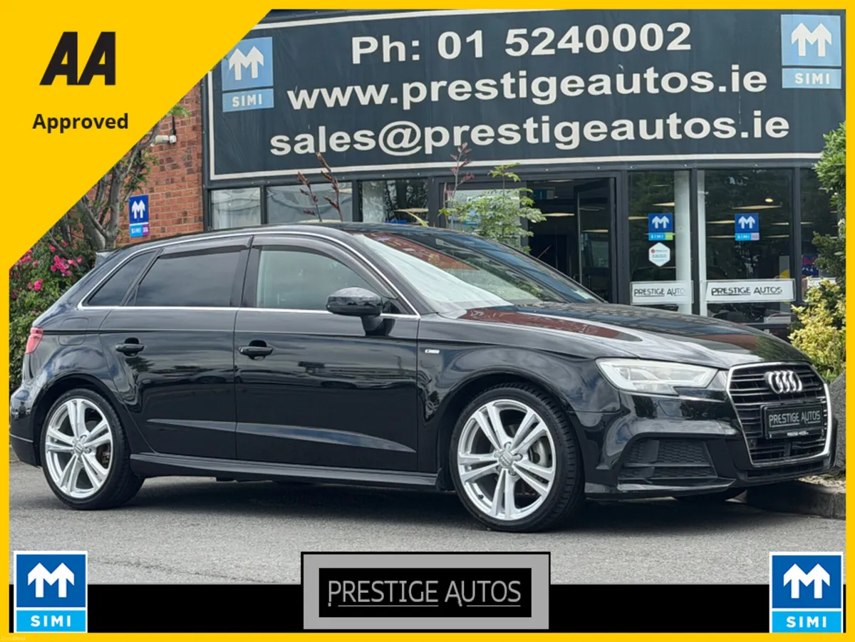 Audi A3 1.4 TFSI S-LINE AUTO ONLY 63000 KLM *CAR I - Image 1