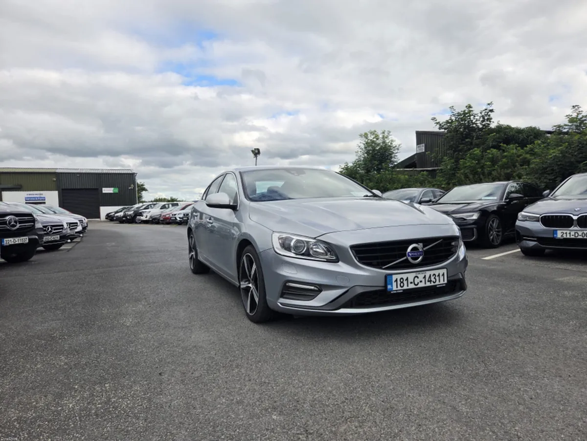 Volvo S60 D4 R-DESIGN LUXURY NAV 190BHP A AUTO - Image 1