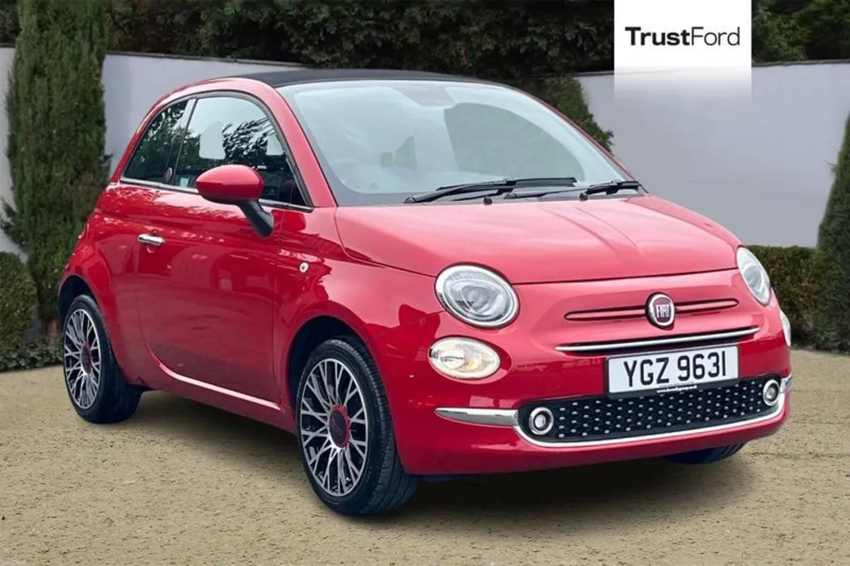 Fiat 500 Red - Image 1