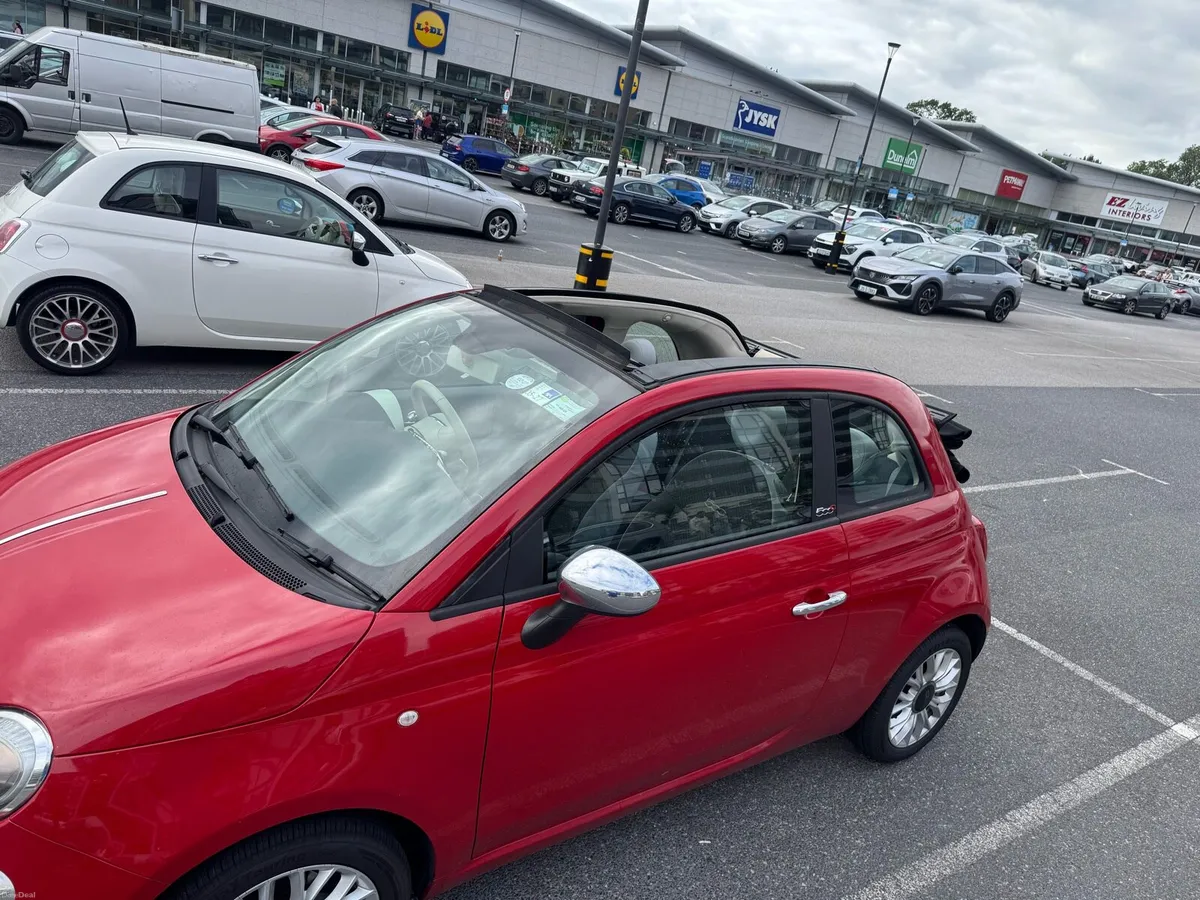 Fiat 500C 2017 automatic convertible - Image 4