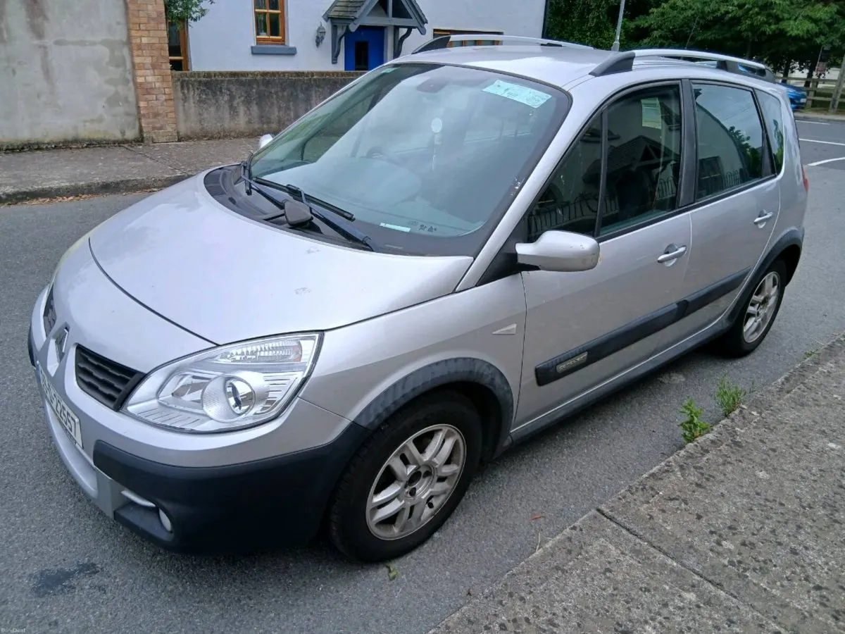 2009 Renault scenic 1.5 dci 6 speed nct and tax - Image 2