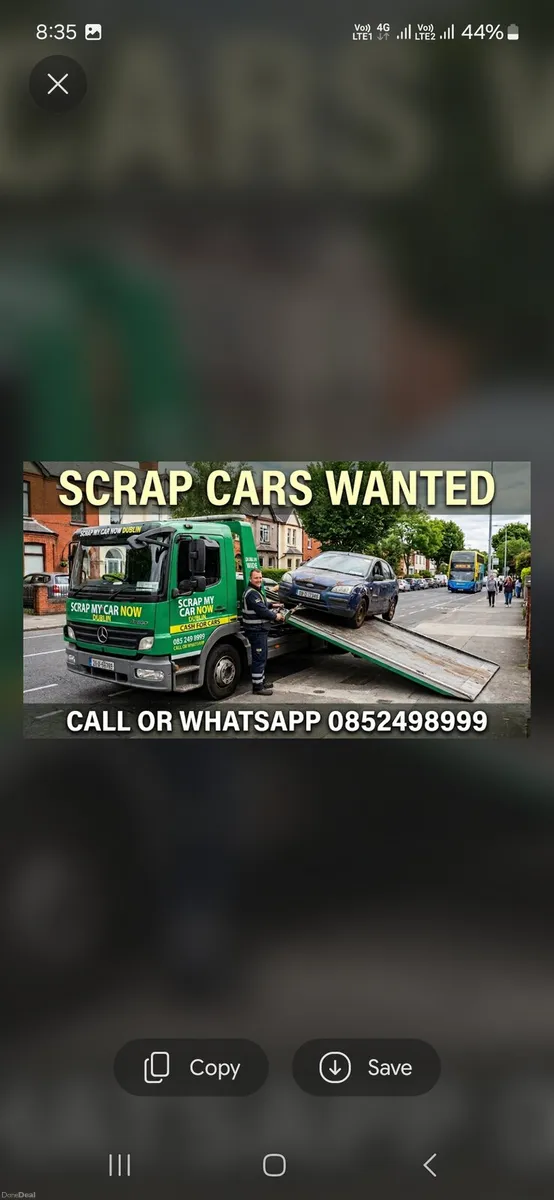 Scrap cars bought 0852498999