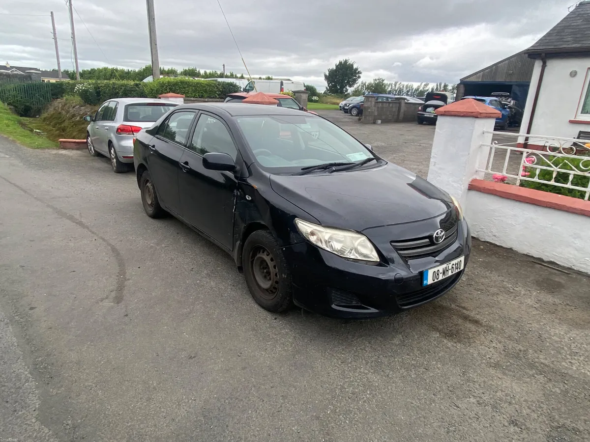 Toyota Corolla 2008 nct and taxed - Image 1
