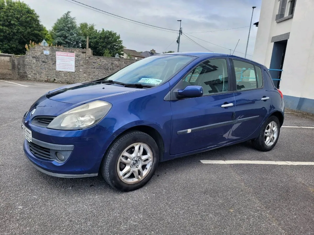 2006 RENAULT CLIO NCT AND TAXED. - Image 1