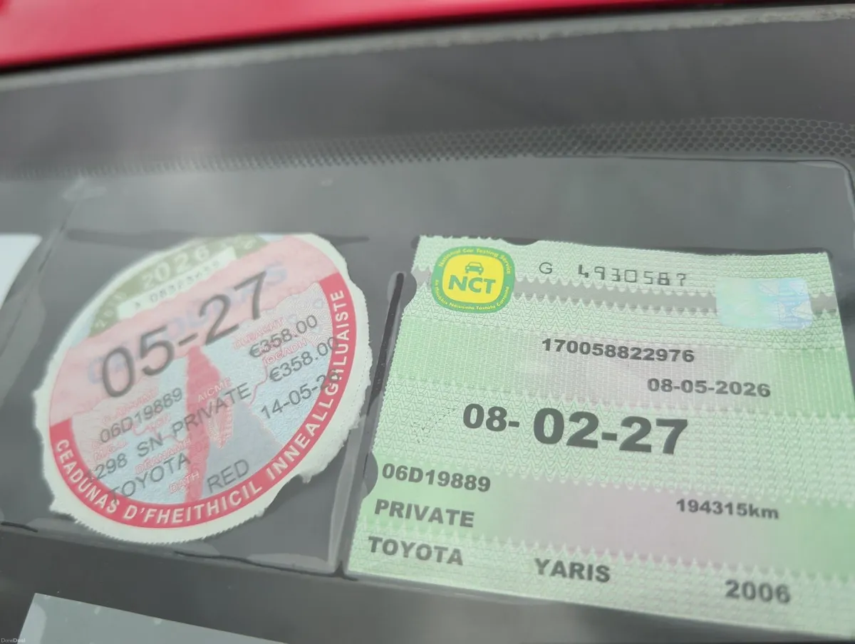 2006 Toyota Yaris | Tax & NCT until 2027 - Image 2