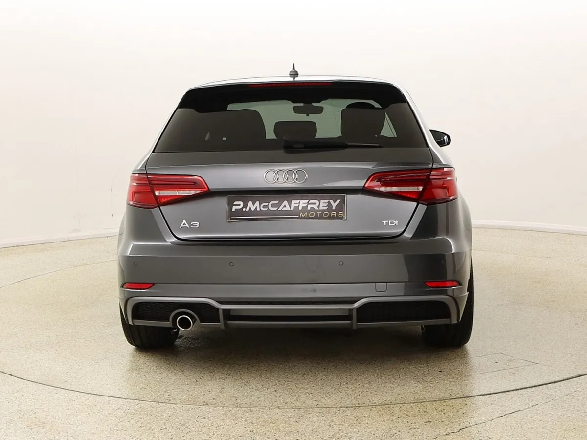2017 AUDI A3 1.6 TDI 110 S-LINE SALOON BLACK EDITI - Image 6