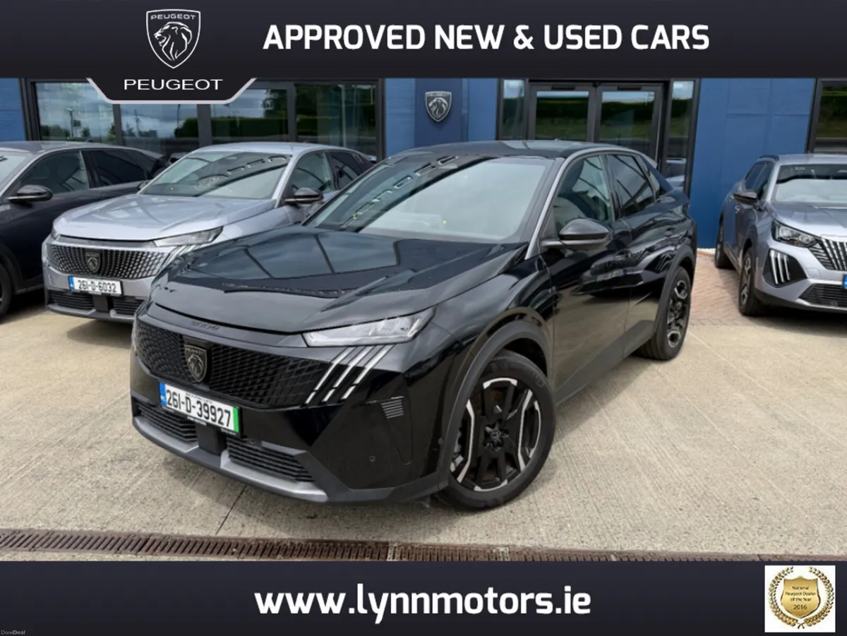 Peugeot 3008 STD ALLURE 73KWH 210BHP - Image 1
