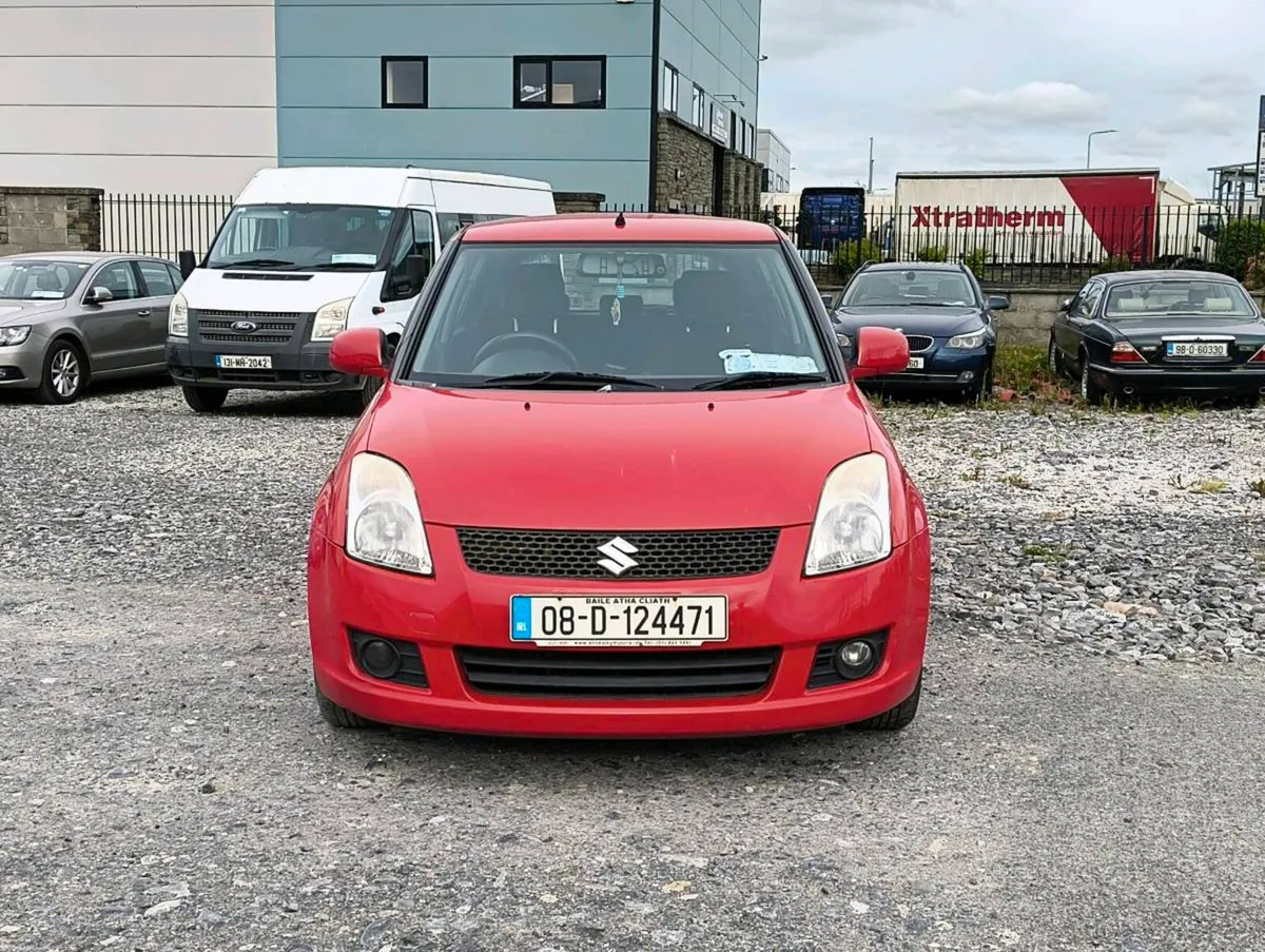 2008 Suzuki Swift Red Manual - Image 2