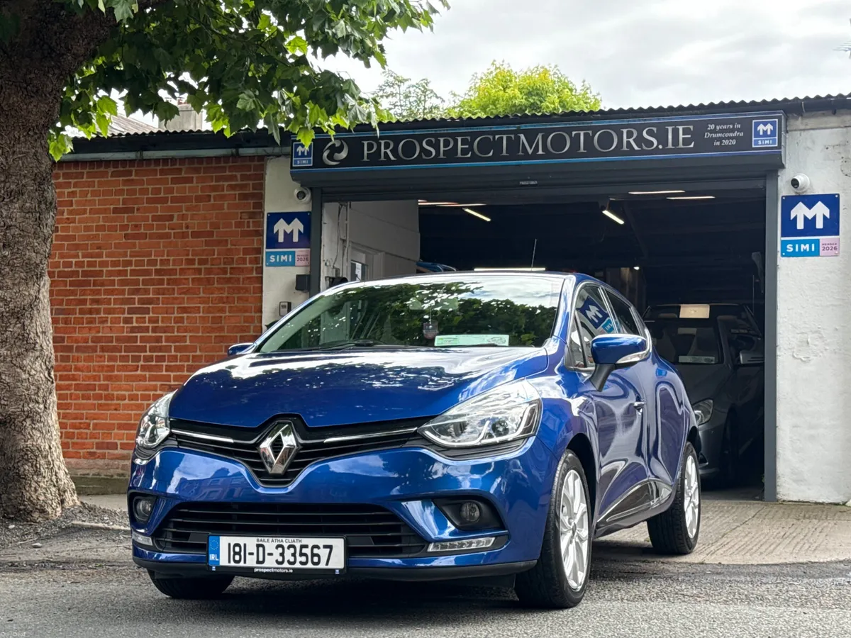 2018 Renault Clio, 1.2, 70km, New Nct & Belt, SIMI - Image 1