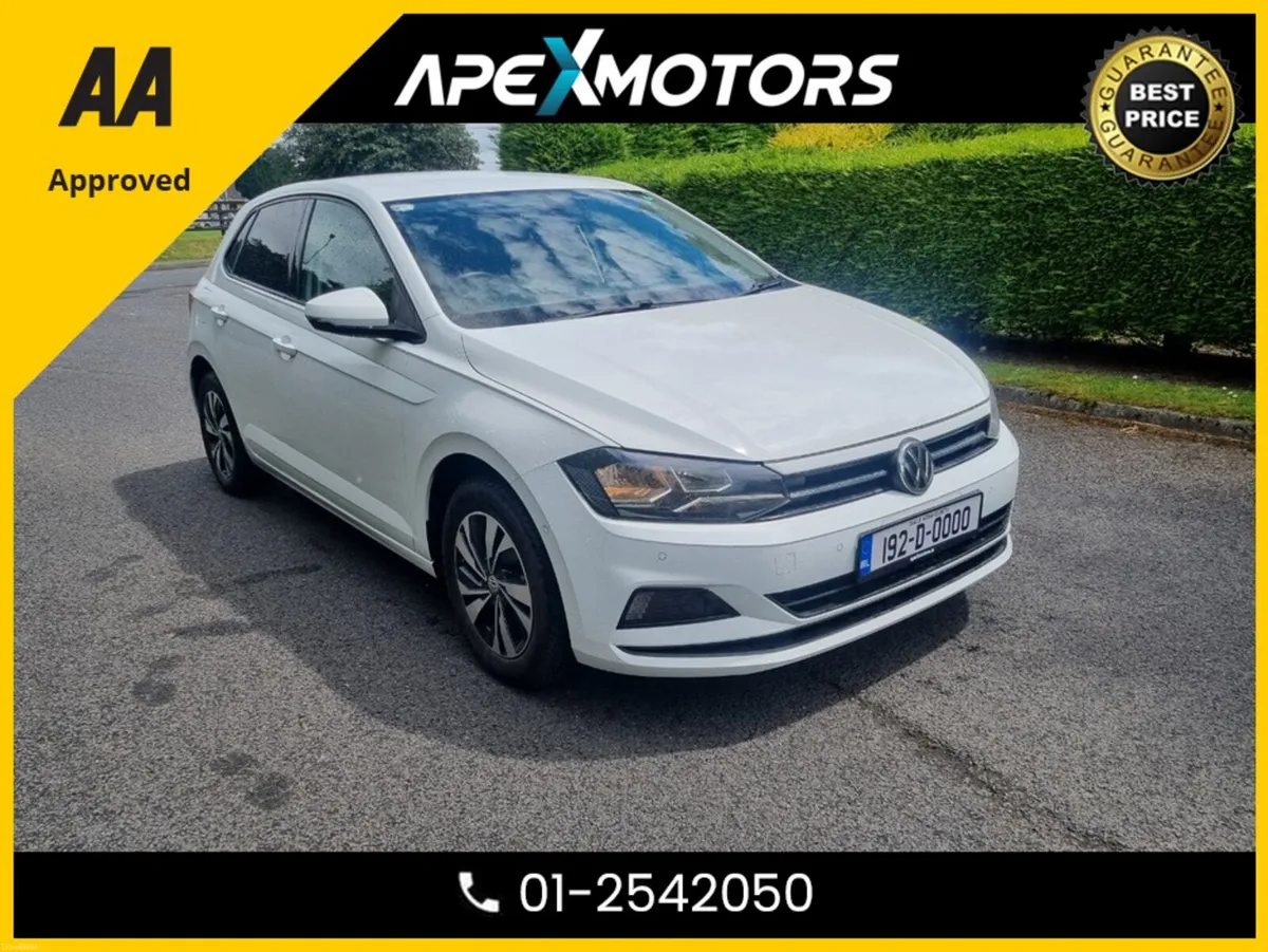 Volkswagen Polo FINANCE ARRANGED * 1.0 5Dr PETROL - Image 1