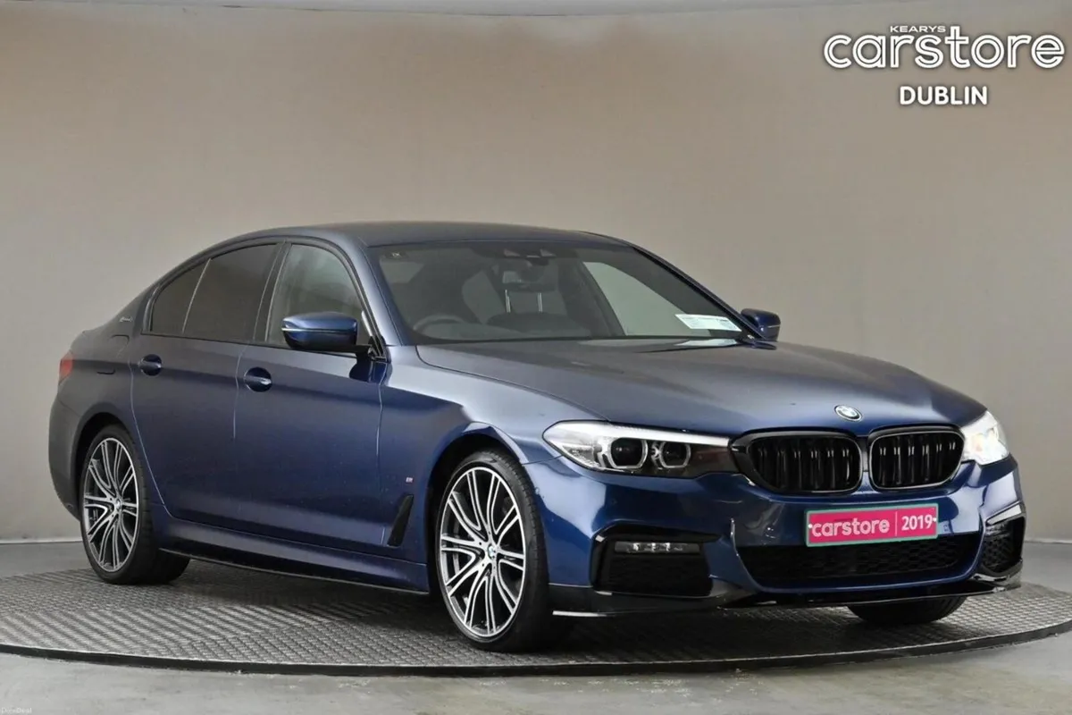 BMW 5-Series 530E G30 M SPORT**PRO PACK**BLACK LEA - Image 1