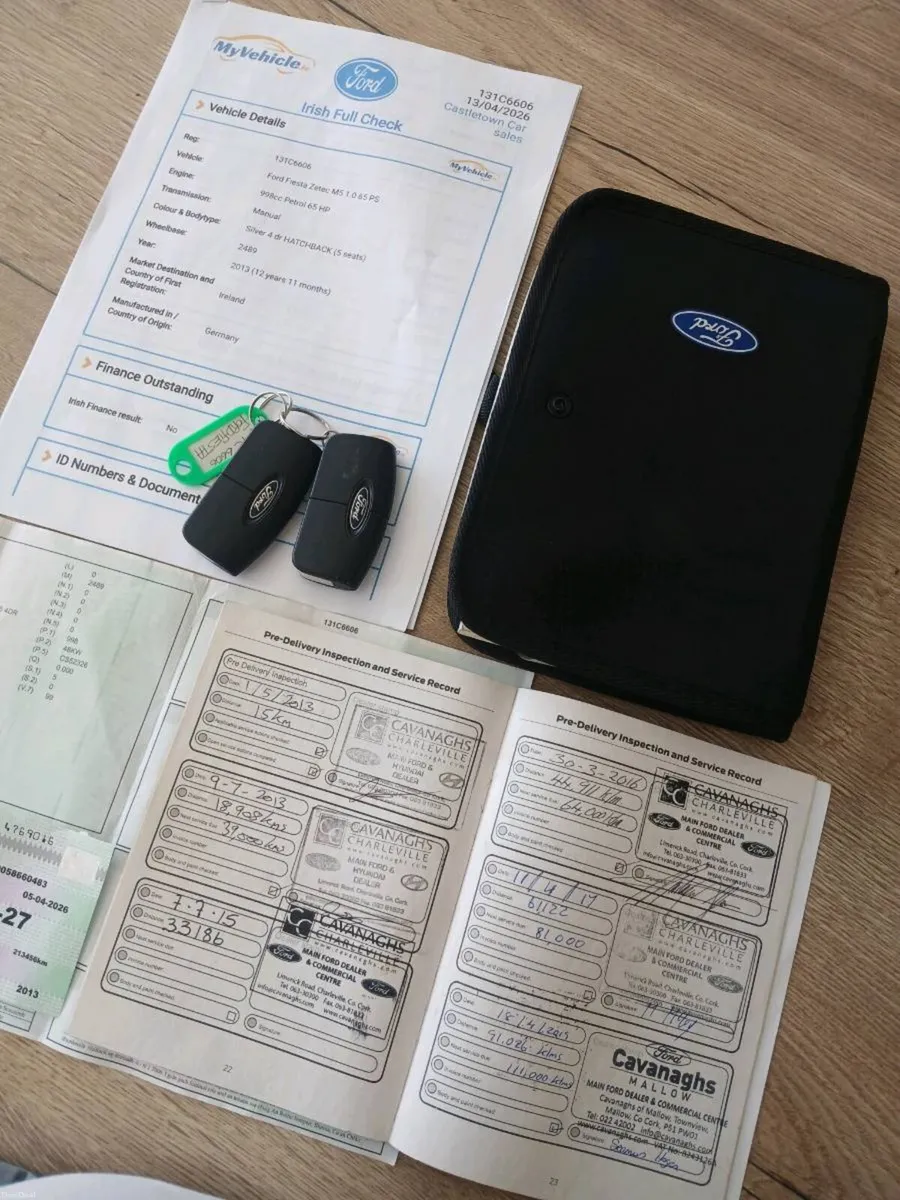 2013 FORD FIESTA NCT 03.27 TAX 02.27 JUST SERVICED - Image 4