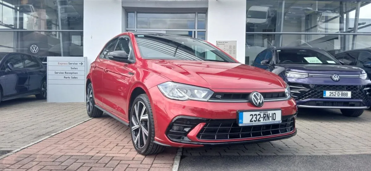 Volkswagen Polo R-Line 1.0 TSI 95HP **REAR VIEW CA - Image 2