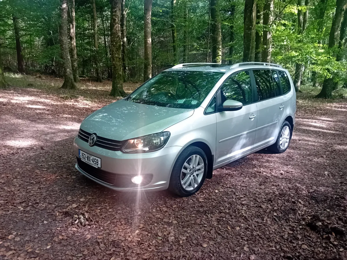 152 VW TOURAN  1.6 TDI 7 SEATER C/LINE MPV - Image 1