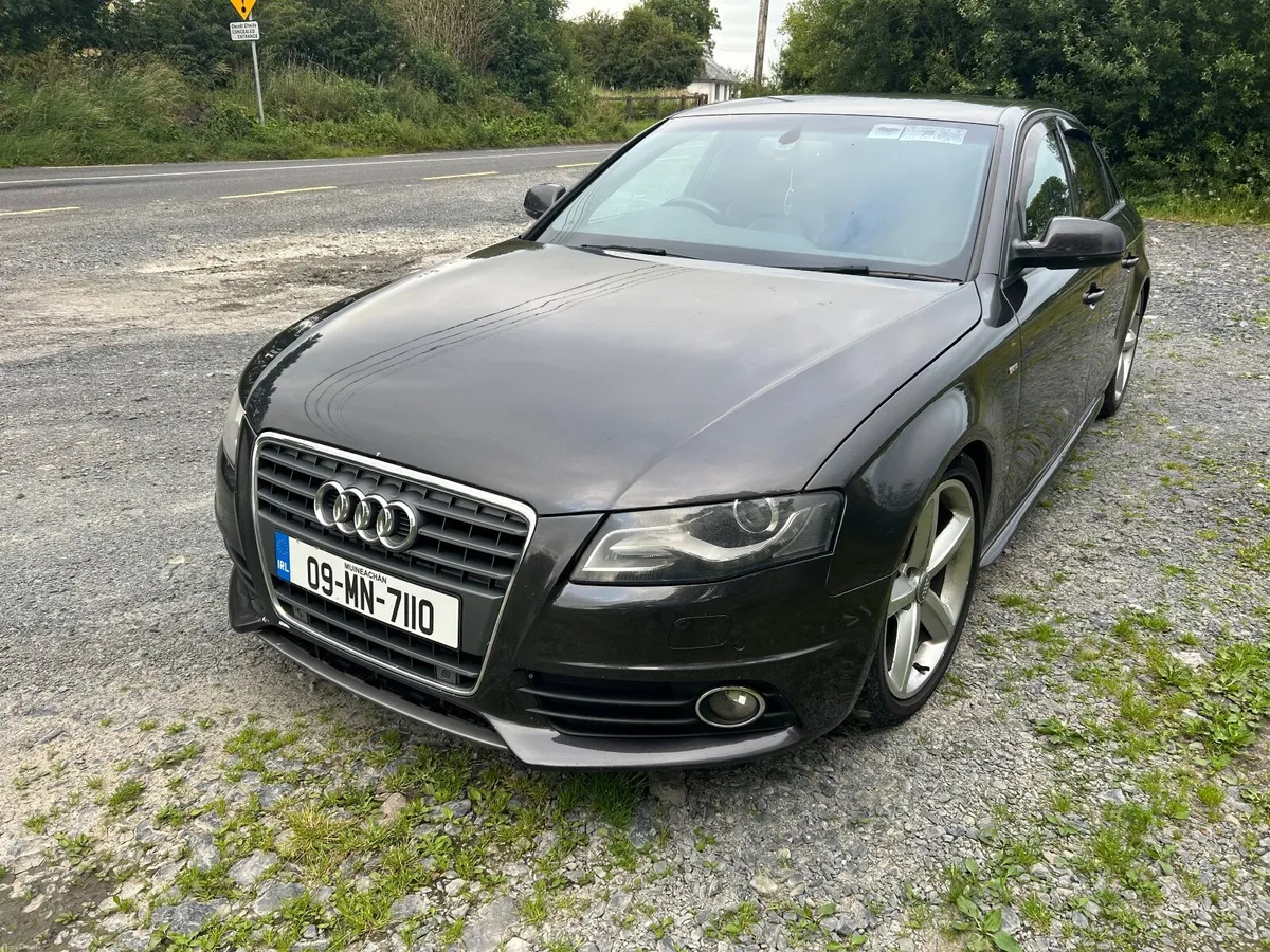 2009 Audi A4 TDI sline lowered Nct September 2026 - Image 1