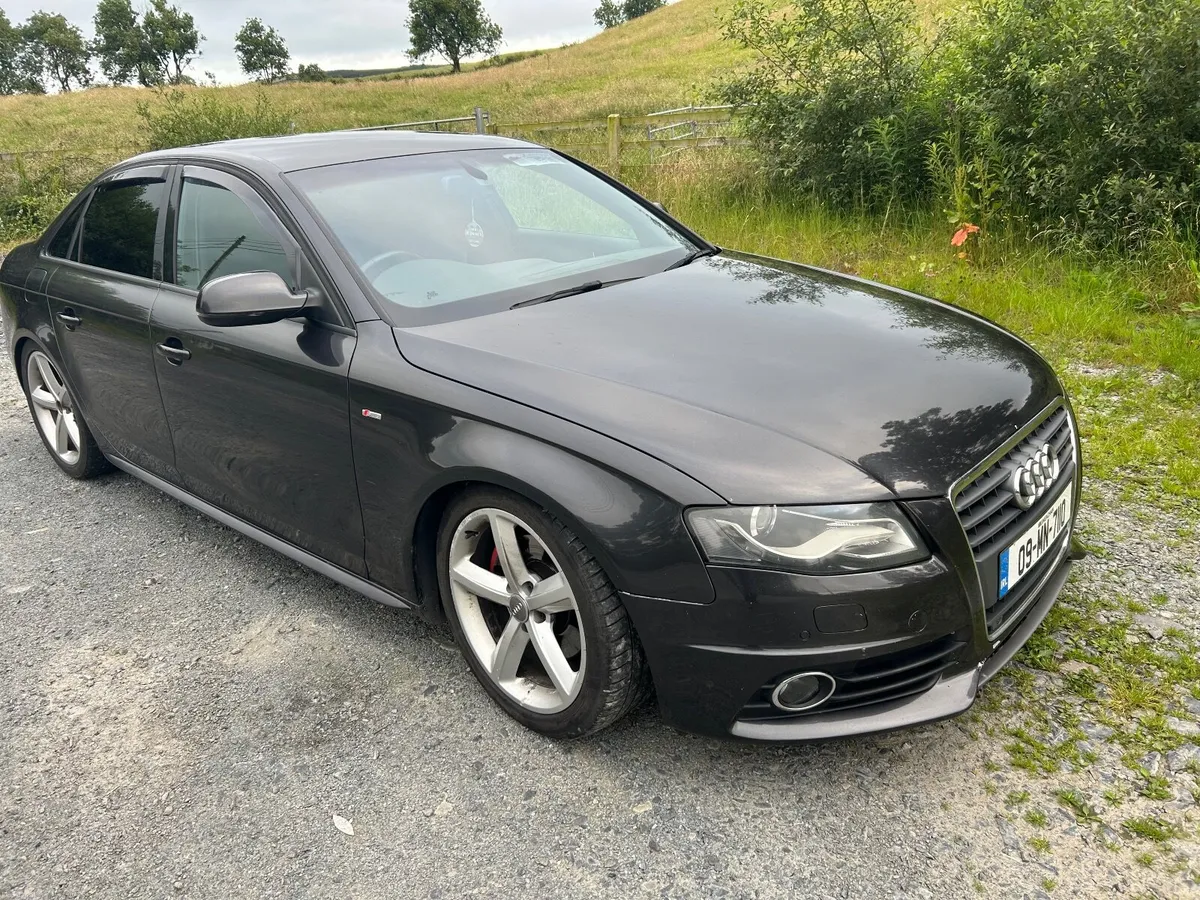 2009 Audi A4 TDI sline lowered Nct September 2026 - Image 1