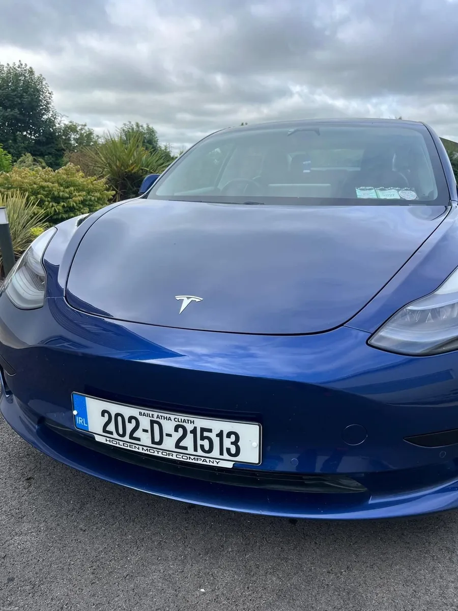 2020 Tesla Model 3- Blue- €18,300 ONO - Image 2