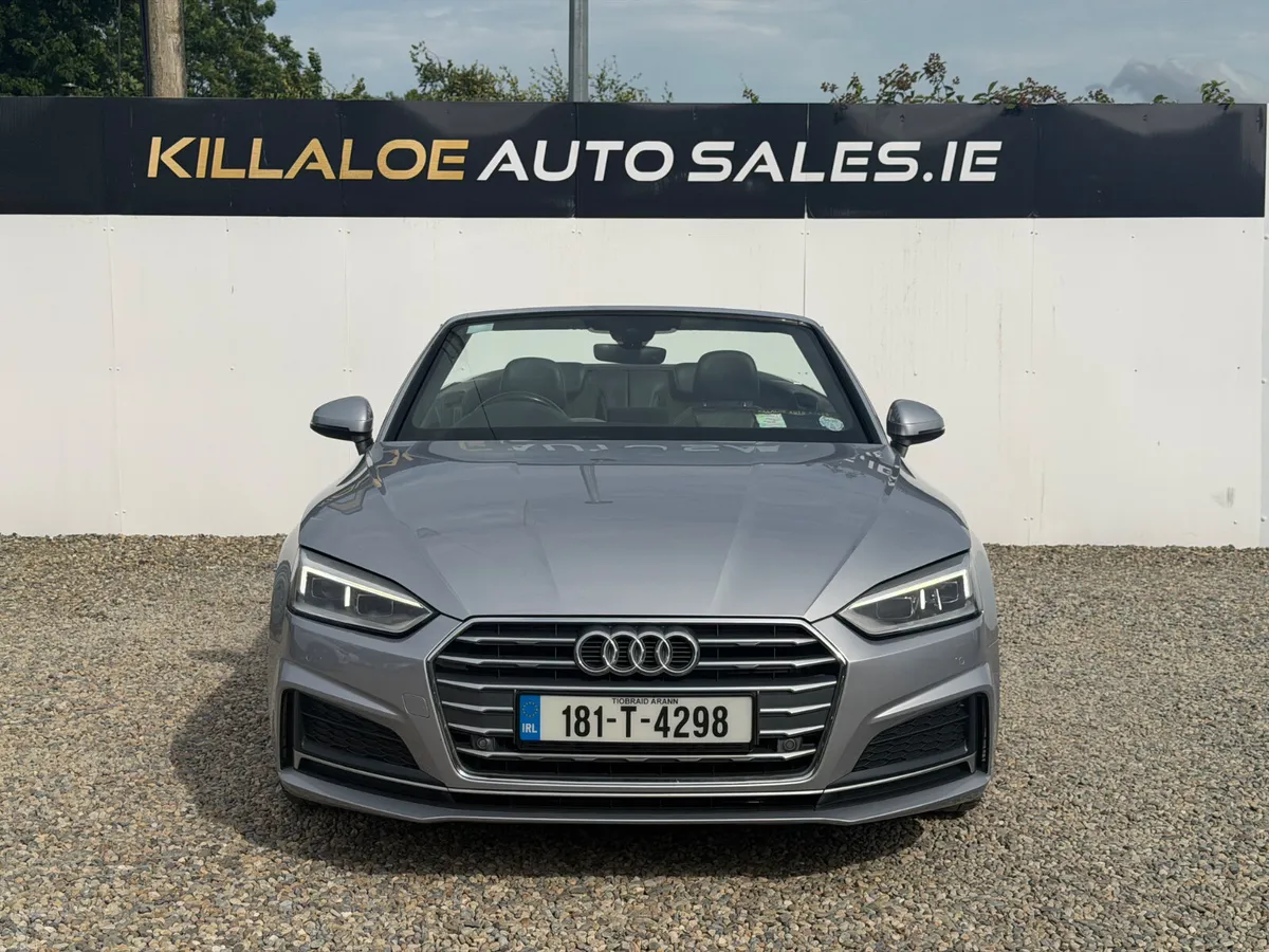 2018 Audi A5 Cabriolet 2.0TDI S-Line Auto - Image 2