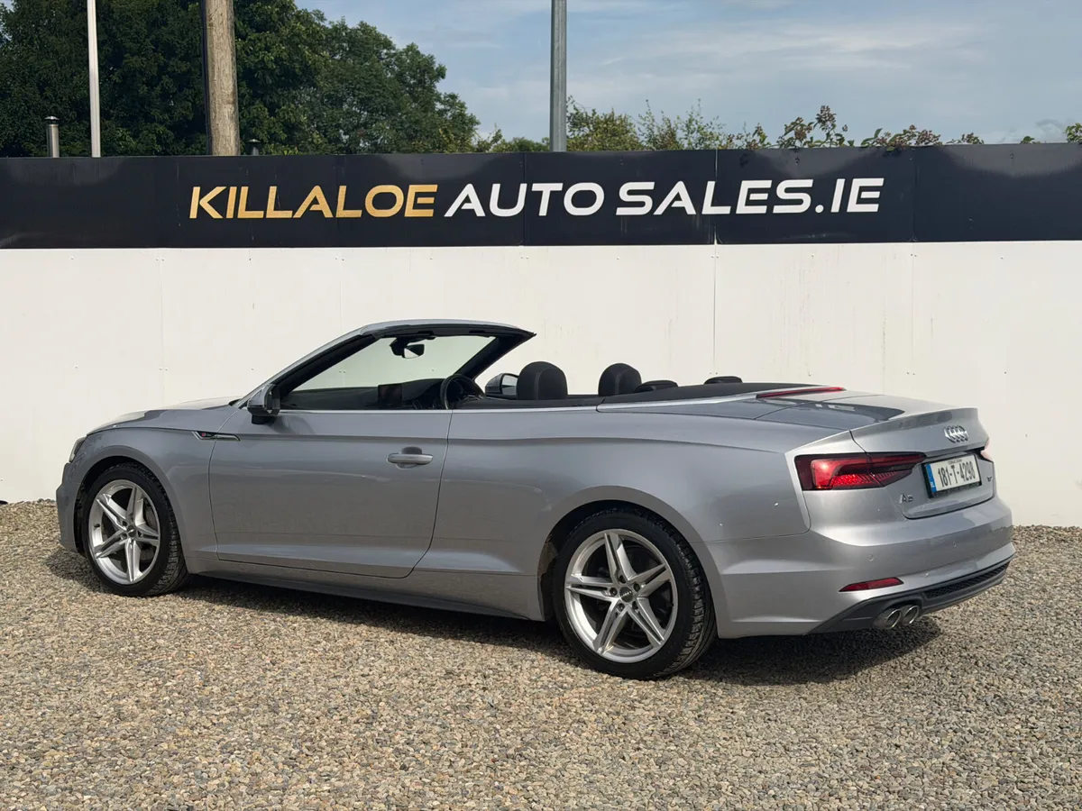 2018 Audi A5 Cabriolet 2.0TDI S-Line Auto - Image 4