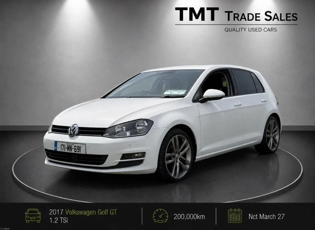 Volkswagen Golf 2017 Golf GT Line 1.2 TSI €11,950 - Image 1