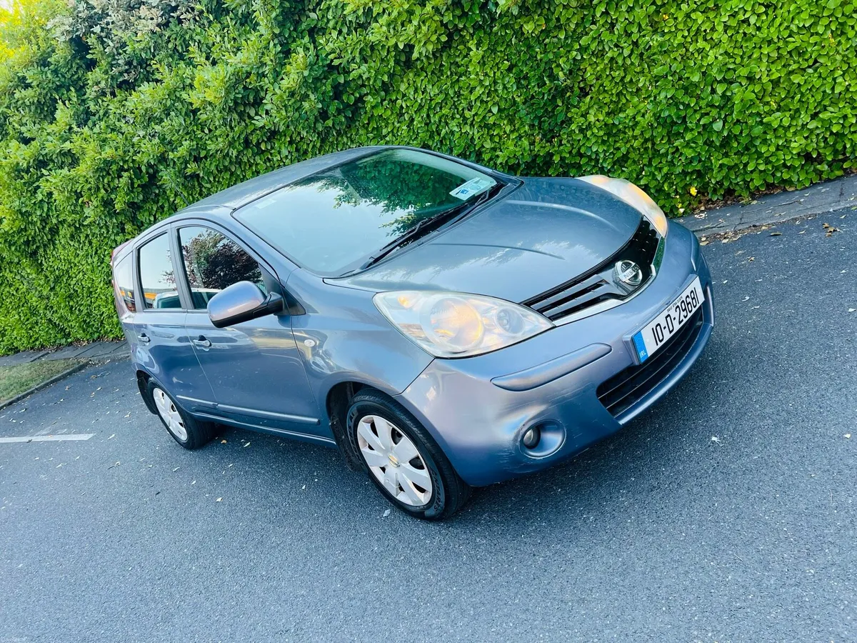 2010 Nissan Note 1.4 **Nct and Tax** - Image 1