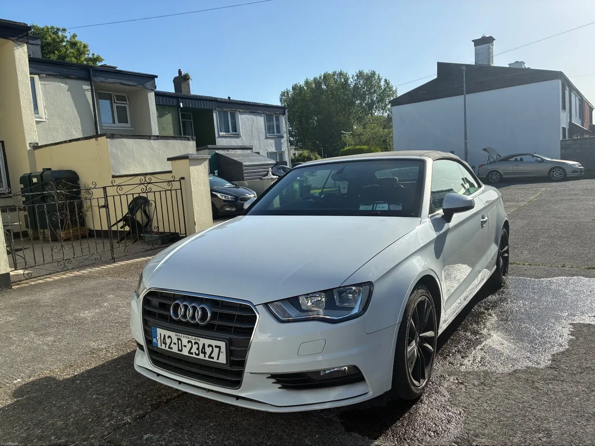 Audi A3 2014 convertible - NCT & Taxed (Automatic) - Image 1