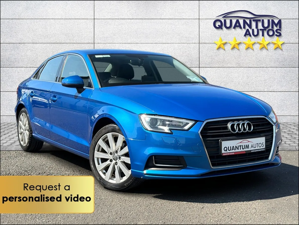 Audi A3 2018 SE 1.5 PETROL SALOON €83 P/W WITH NO - Image 1