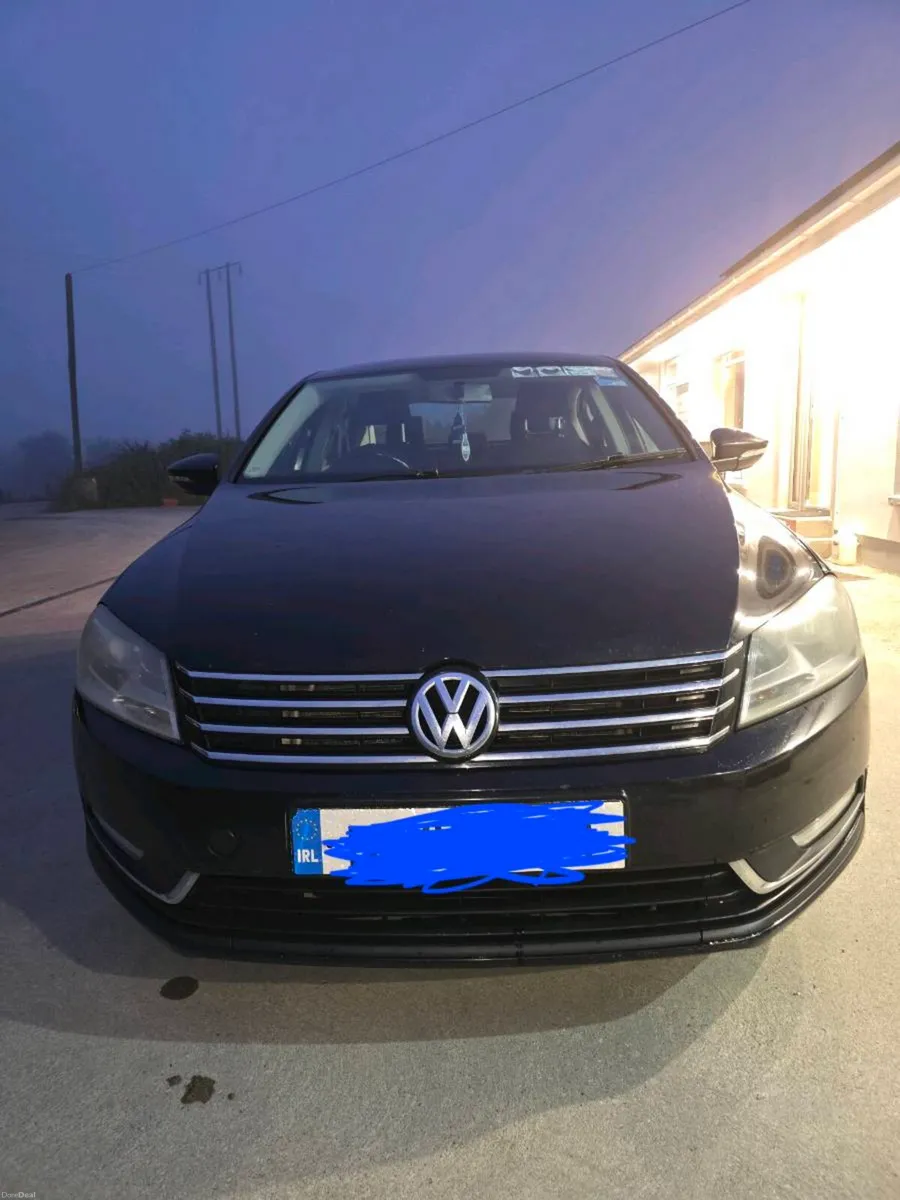 2012 VW Passat 2.0 TDI Saloon Diesel Black - Image 1
