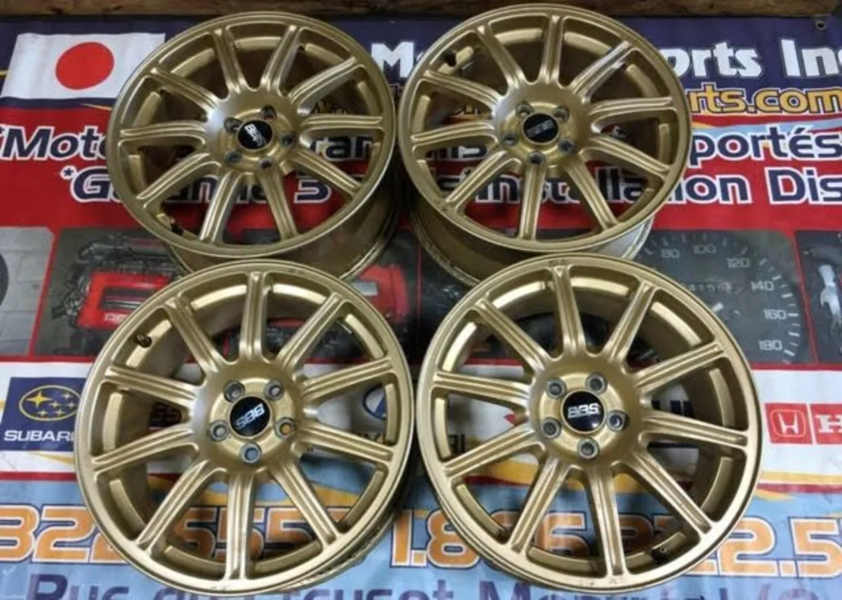 2004 Subaru sti 17" 5x100 bbs WANTED - Image 2
