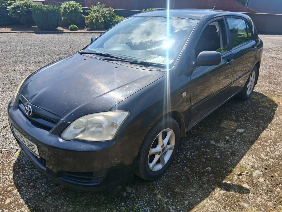 06 toyota corolla D4D - Image 3