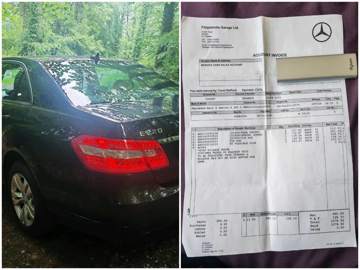 2010 Merc E220D SE 4Dr Auto tax 400e Nct 9/26 - Image 1