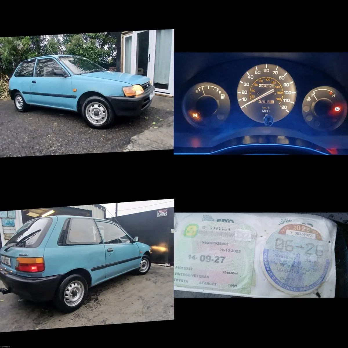 91 Toyota Starlet  Nct 9 27 - Image 2