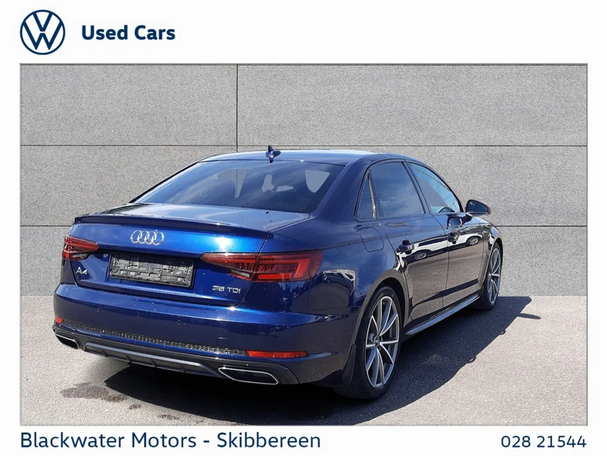 Audi A4 2.0 35TDI 150BHP S-LINE BLACK EDITION EDIT - Image 2