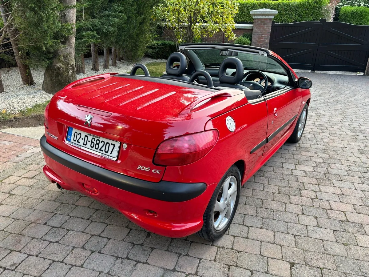 Peugeot 206 cc “Only 32k miles ever” NCT 27 €4750 - Image 3