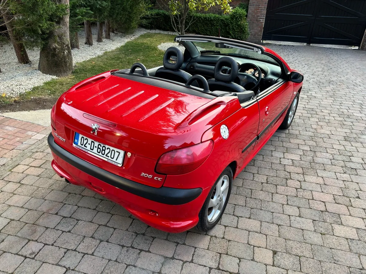 Peugeot 206 cc “Only 32k miles ever” NCT 27 €4750 - Image 4