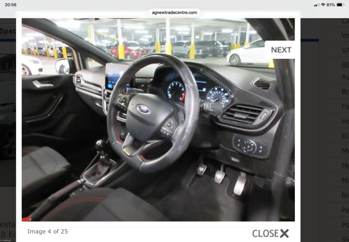 2019 Ford Fiesta St-Line - Image 4