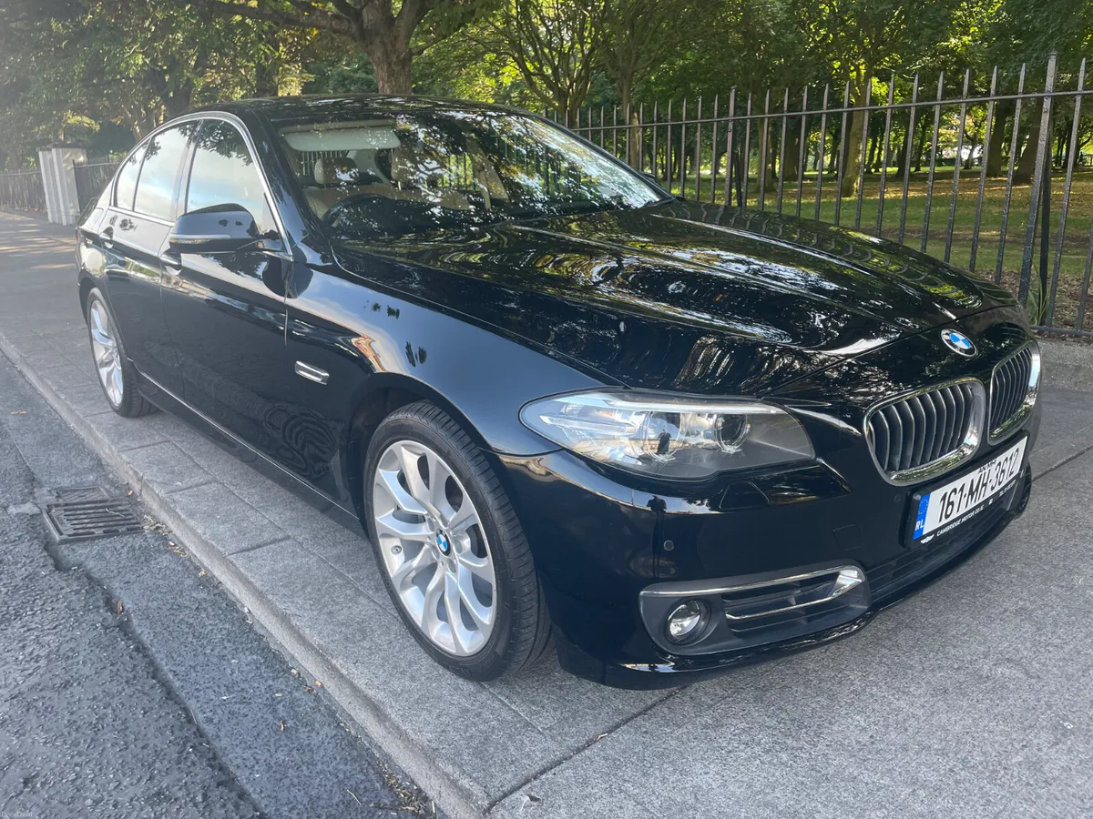 2016 BMW 520 LUXURY IVORY LEATHER - Image 1