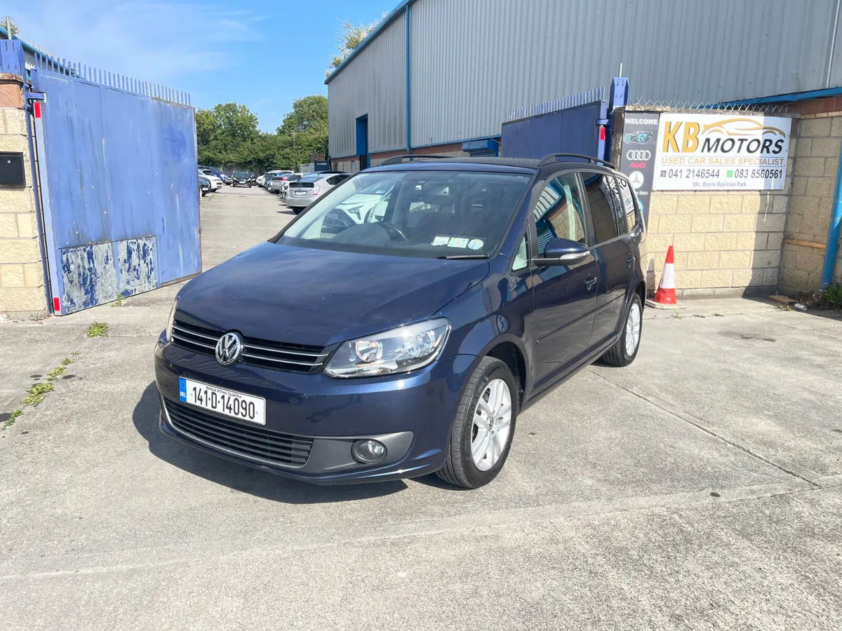 2014Volkswagen Touran CL BMT 1.6tdi 7seats New Nct - Image 1